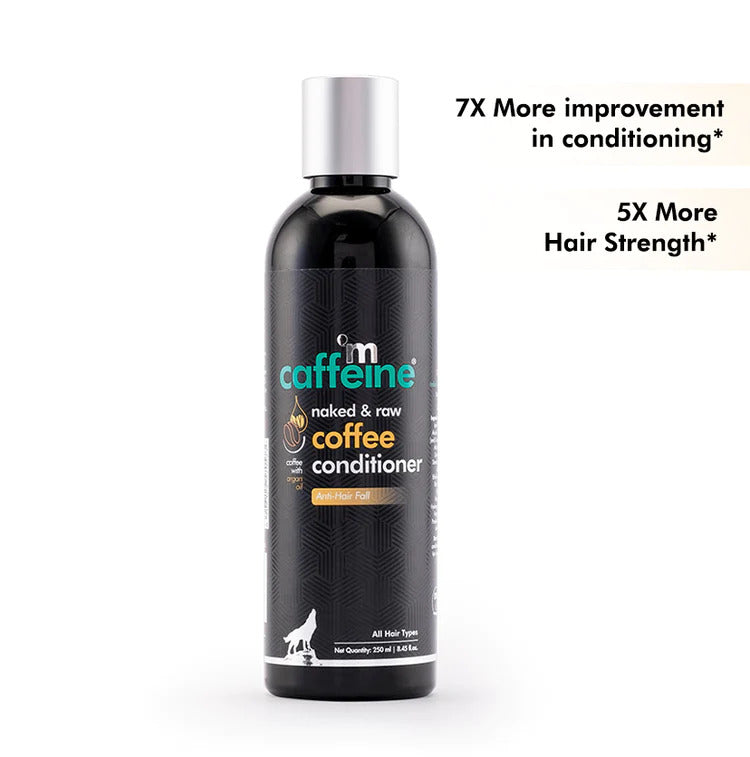 MCaffeine Coffee Hair Fall Control Conditioner with Pro-Vitamin B5 & Argan Oil (250ml)