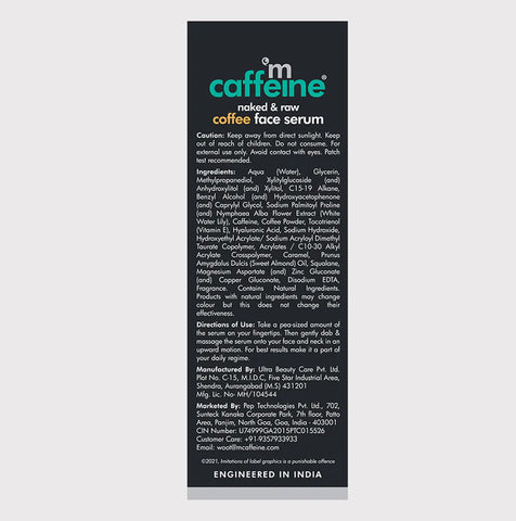 MCaffeine Face Serum