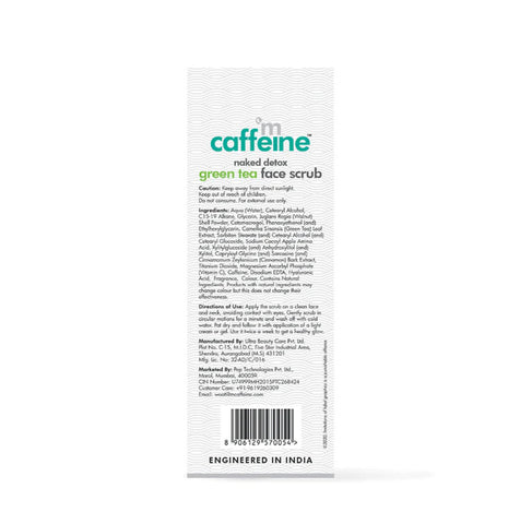 MCaffeine Green Tea Face Scrub