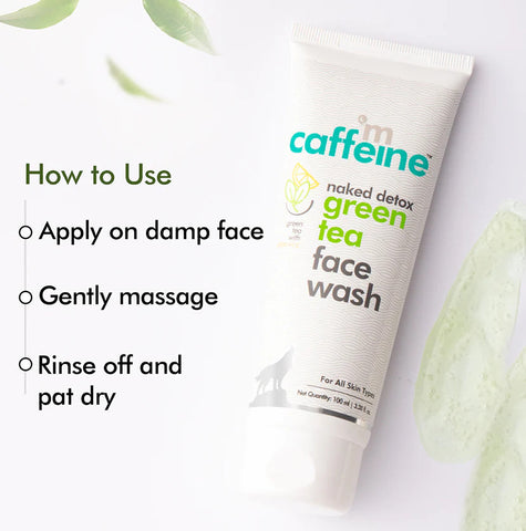 MCaffeine Green Tea Face Wash