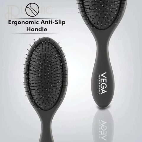 Vega Professional Oval Cushion Detangle Hair Brush - VPMHB-9