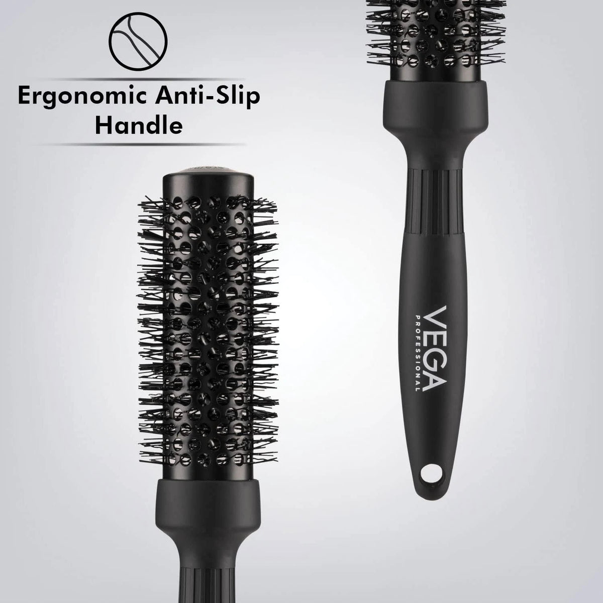 Vega Professional Carbon Dry Round Brush 32mm Hair Brush