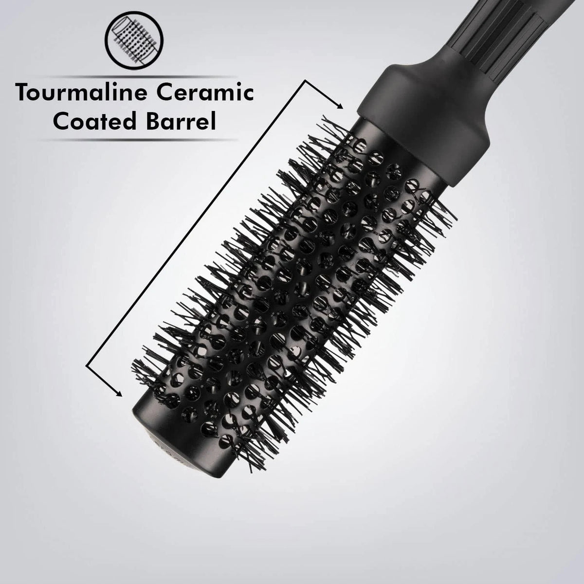 Vega Professional Carbon Dry Round Brush 53mm Hair Brush