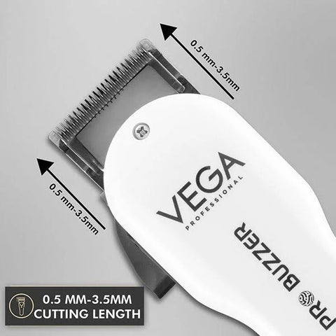 Vega Professional Pro Buzzer Cord/Cordless Hair Clipper – VPMHC-08