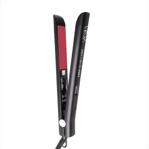 Vega Professional VPMHS-06 Pro Cera Smart Hair Straightener with Floating Plates - Black