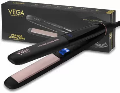 Vega Professional Pro Gold Ceramic Shine Hair Straightener (VPMHS-08)