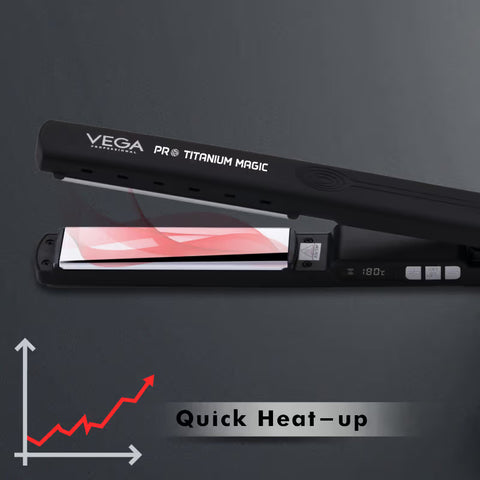 VEGA Professional Pro Titanium Magic Hair Straightener