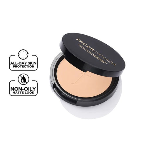 Faces Canada Weightless Stay Matte Compact SPF20 Vitamin E & Shea Butter