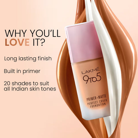 Lakme Primer+Matter Perfect Cover Foundation