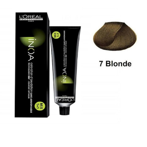 L'Oreal Inoa Ammonia Free Hair Color 7 Blonde