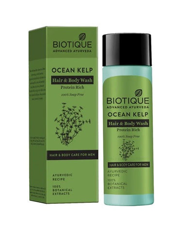 Biotique Ocean Kelp Hair & Body Wash Protein Rich