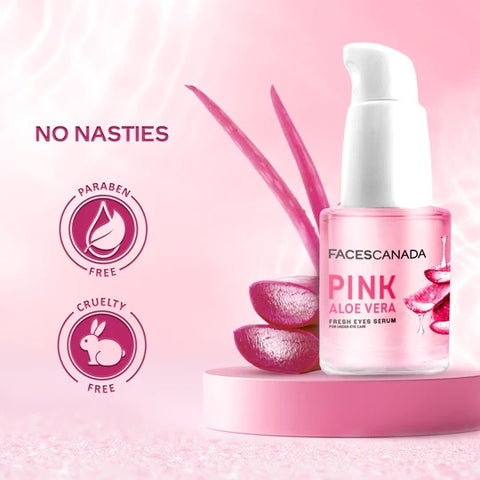 Faces Canada Pink Aloe Vera Fresh Eyes Serum