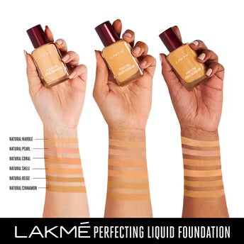 Lakme Perfecting Liquid Foundation - Natural Pearl 27ml