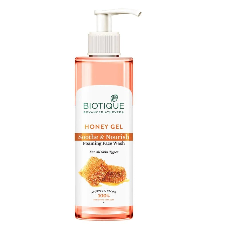 Biotique Honey Gel Soothe & Nourish Foaming Face Wash