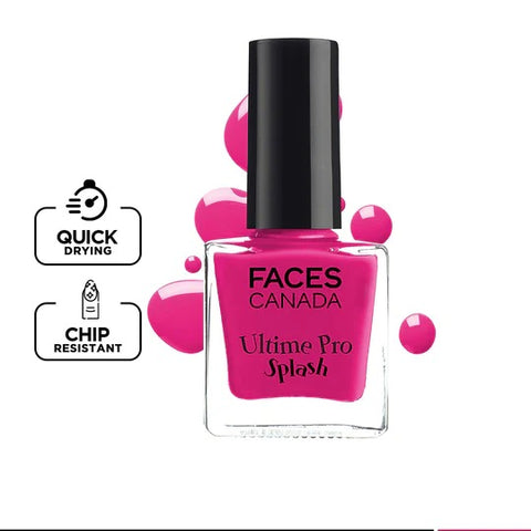 Faces Canada Ultime Pro Splash Nail Enamel Chip-defying nail enamels