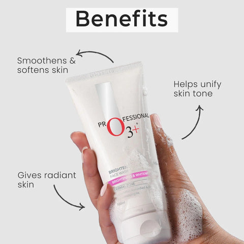 O3+ Brightening & Whitening Face Wash For Smoothen Skin