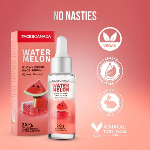 Faces Canada Water Melon Glowy Fresh Face Serum