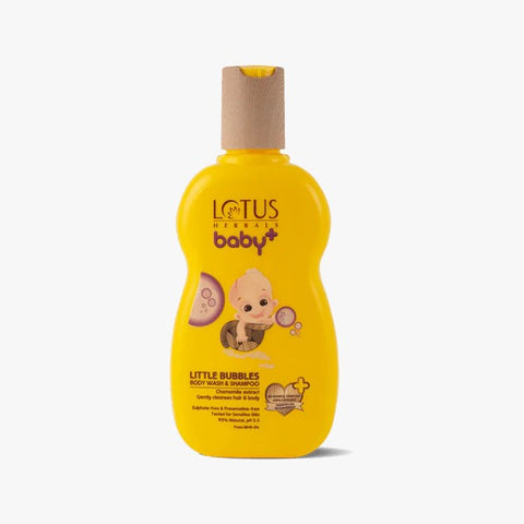 Lotus Herbals BABY LITTLE Bubbles Body Wash & Shampoo