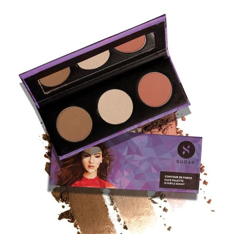 Sugar Contour De Force Face Palette - 01 Subtle Summit