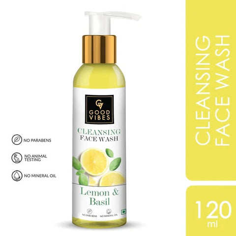 Good Vibes Refreshing Face Wash - Lemon