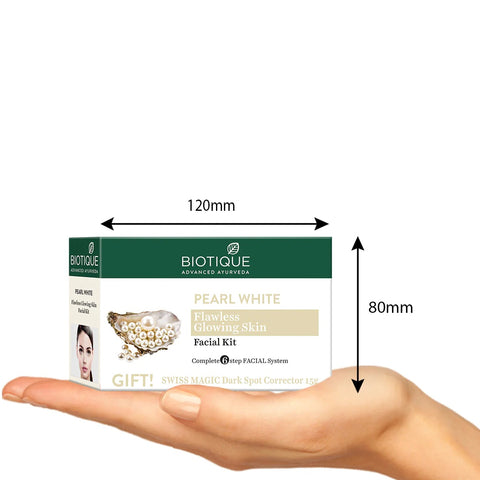 Biotique Pearl White Flawless Glowing Skin Facial Kit