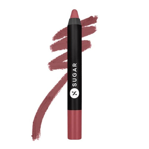 Sugar Matte As Hell Crayon Lipstick - 07 Viola (Mauve Nude)