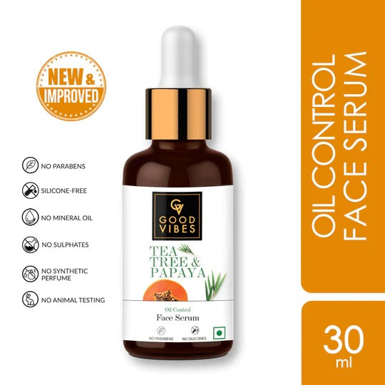 Good Vibes Tea Tree & Papaya Oil Control Serum