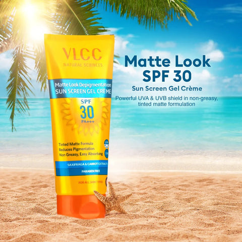 VLCC Matte Look SPF 30 PA ++ Sunscreen Gel Cream