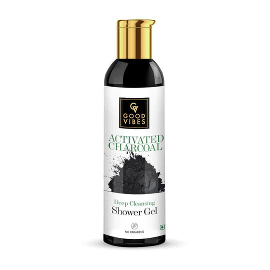 Good Vibes Deep Cleansing Shower Gel (Body Wash)-Activated Charcoal