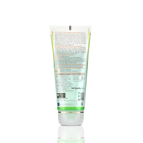 VLCC Ayurveda Skin Purifying Double Power Double Neem Face Wash