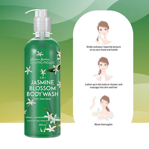 Aroma Magic 3 in 1 Jasmine Blossom Body Wash