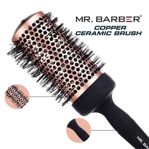 Mr. Barber Copper Ceramic Brush (53mm)