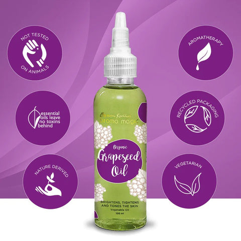 Aroma Magic Organic Grapeseed Oil