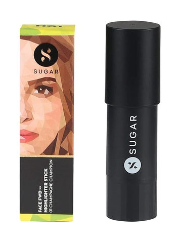 Sugar Face Fwd Highlighter Stick - 01 Champagne Champion (Champagne Gold)