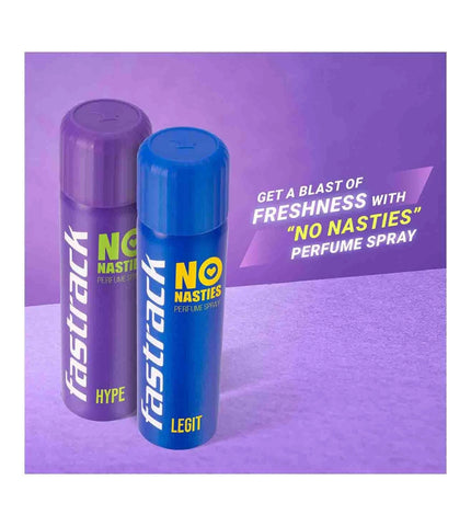 Fastrack No Nasties Perfume Spray - Hype & Legit (Pack Of 2)