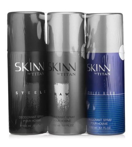 Skinn Premium Deo Bundle Pack Of 3 For Men