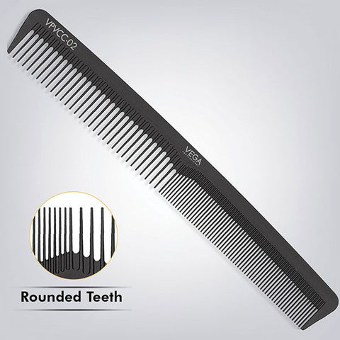 Vega Professional Carbon Cutting Comb-Black Line 6.75 - VPVCC-02