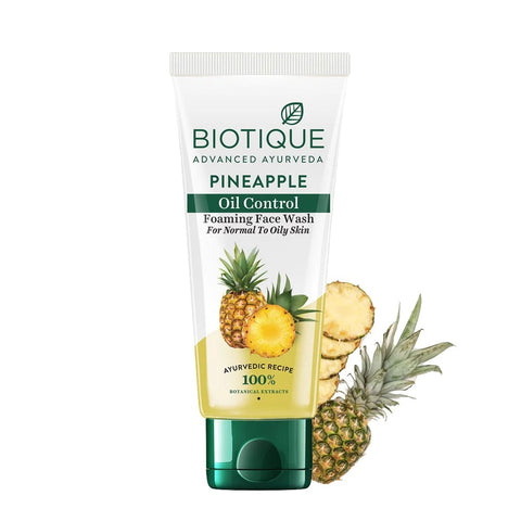 Biotique Pineapple Oil Control Foaming Face Wash