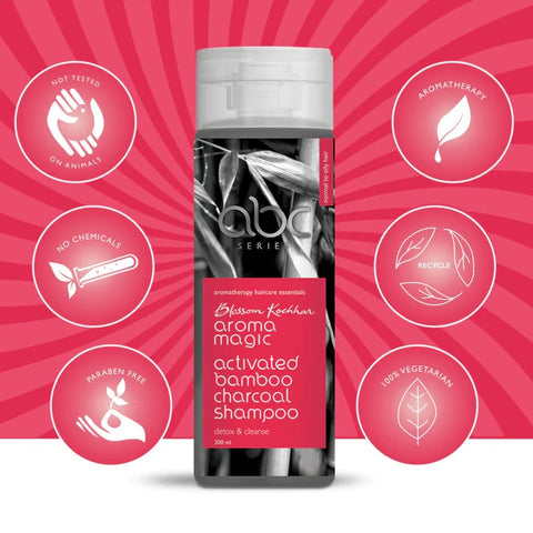 Aroma Magic Activated Bamboo Charcoal Shampoo