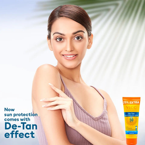 VLCC De Tan SPF 50 PA+++ Sunscreen Gel Cream