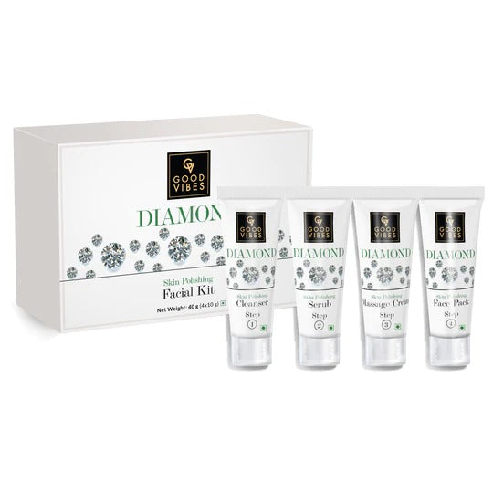 Good Vibes Skin Polishing Facial Kit - Diamond