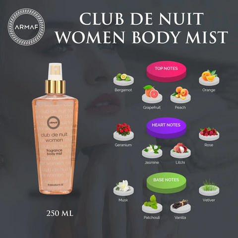 Armaf Club De Nuit Women Fragrance Body Spray