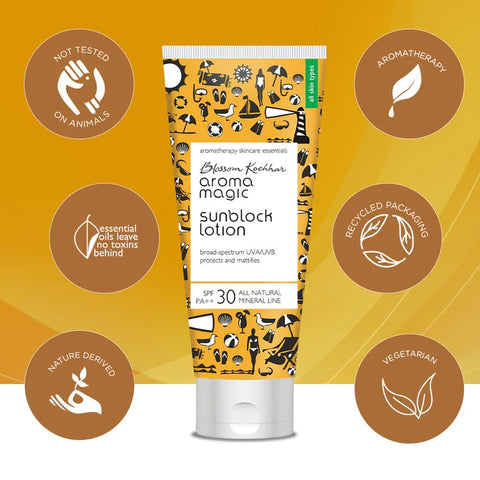 Aroma Magic Sunblock Lotion