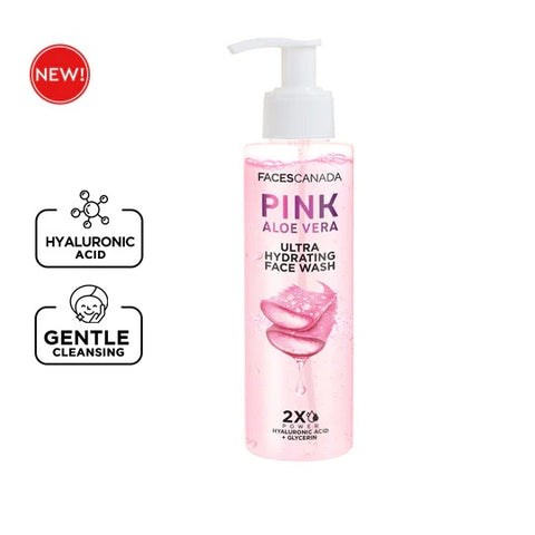 Faces Canada Pink Aloe Vera Ultra Hydrating Face Wash