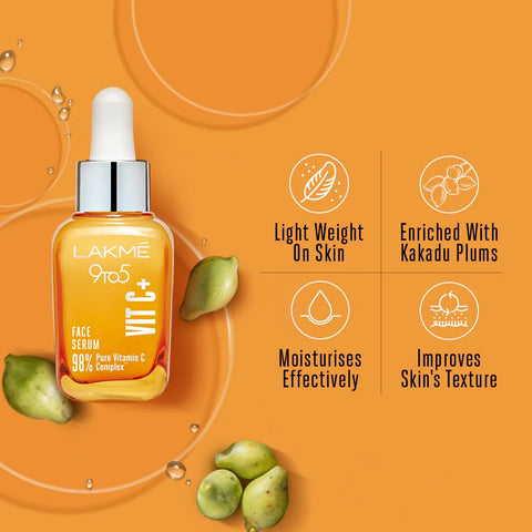 Lakmé 9 To 5 Vitamin C+ Facial Serum