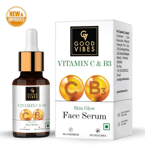 Good Vibes Vitamin C & B3 Skin Glow Face Serum