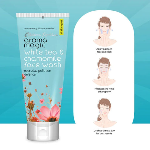 Aroma Magic White Tea & Chamomile Face Wash