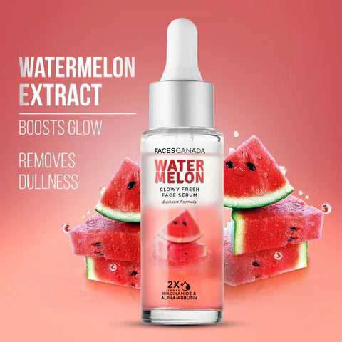 Faces Canada Water Melon Glowy Fresh Face Serum