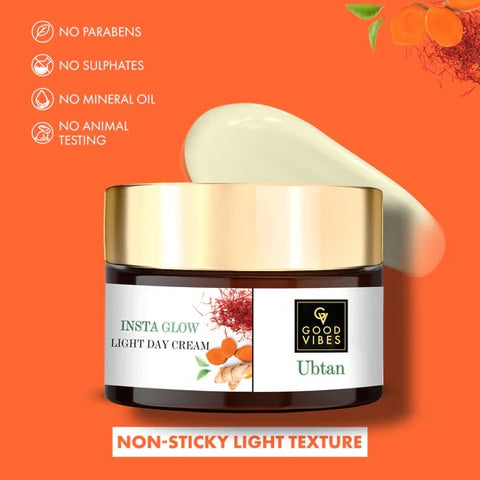 Good Vibes Ubtan Insta Glow Day Cream