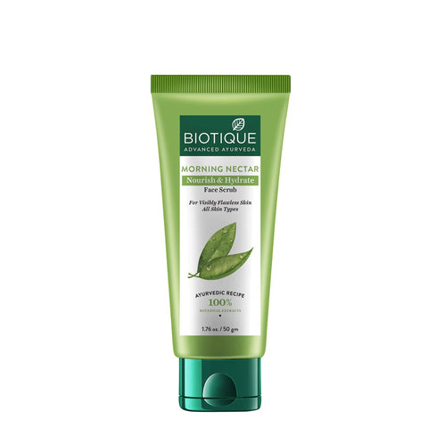 Biotique Morning Nectar Nourish & Hydrate Face Scrub